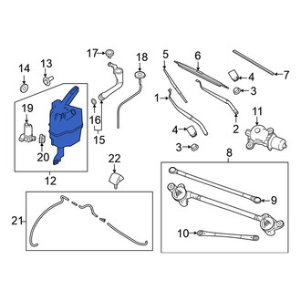 Nissan OE - Washer Fluid Reservoir