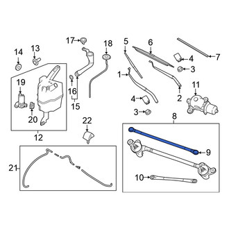 Nissan OE - Wiper Linkage
