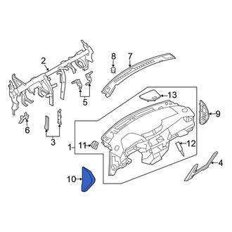 Nissan OE - Left Instrument Panel Side Cover
