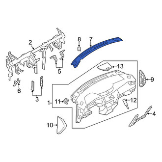 Nissan OE - Front Dashboard Air Vent Trim