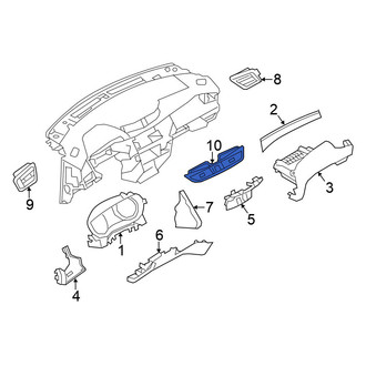 Nissan OE - Center Dashboard Air Vent