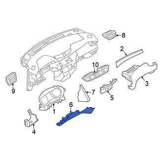 Nissan OE - Outer Instrument Panel Knee Bolster