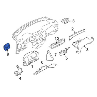 Nissan OE - Left Outer Dashboard Air Vent