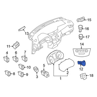 Nissan OE - 12 Volt Accessory Power Outlet