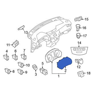 Nissan OE - Instrument Panel Lens