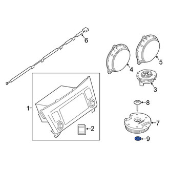 Nissan OE - Speaker Gasket