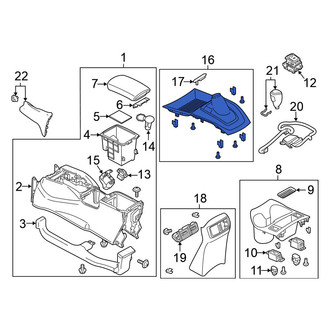 Nissan OE - Center Instrument Panel Cover