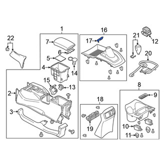 Nissan OE - Instrument Panel Cover Cap