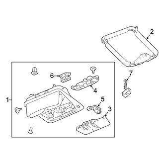 Nissan OE - Overhead Console