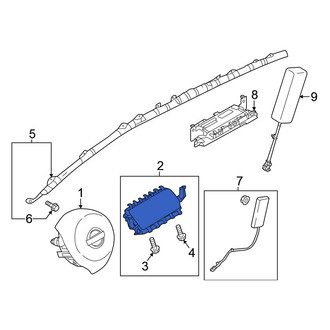 Nissan OE - Upper Instrument Panel Air Bag