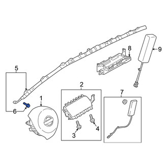 Nissan OE - Bumper Cover Bolt