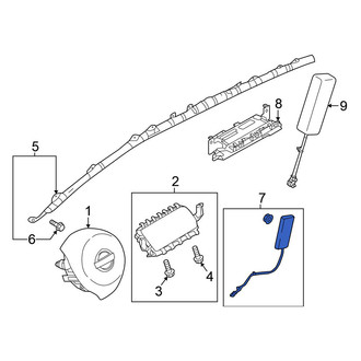 Nissan OE - Front Left Seat Air Bag