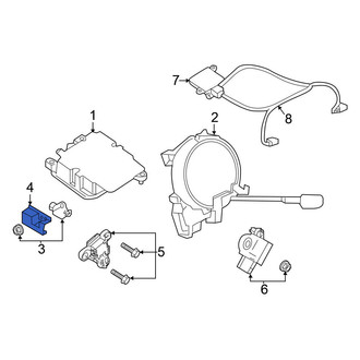 Nissan OE - Air Bag Impact Sensor Bracket