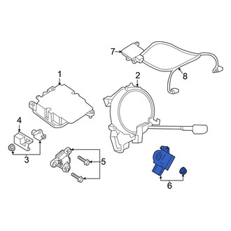 Nissan OE - Rear Air Bag Impact Sensor
