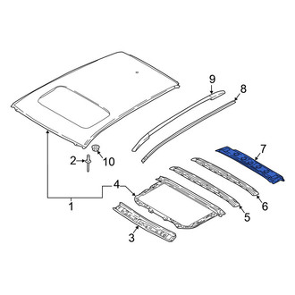Nissan OE - Rear Roof Header Panel