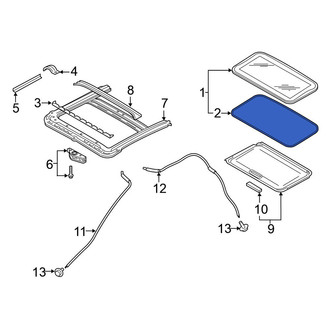 Nissan OE - Sunroof Seal