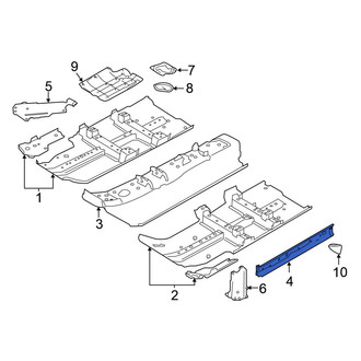 Nissan OE - Left Inner Floor Sill