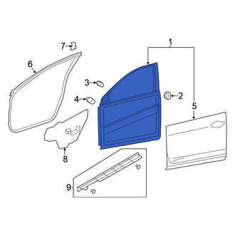 Nissan OE - Front Left Door Shell