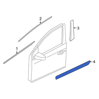 Nissan OE - Front Left Door Molding