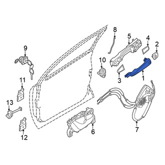 Nissan OE - Front Outer Exterior Door Handle