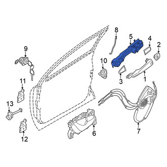 Nissan OE - Front Left Exterior Door Handle Base