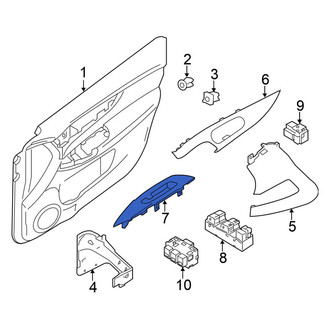 Nissan OE - Front Right Door Window Switch Bezel