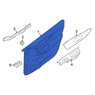 Nissan OE - Rear Left Inner Door Interior Trim Panel
