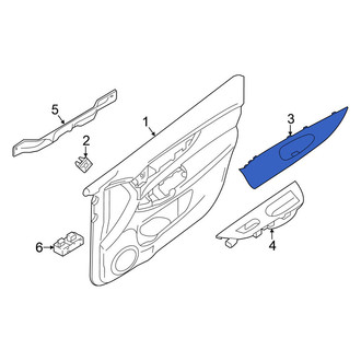 Nissan OE - Front Right Interior Door Handle Trim