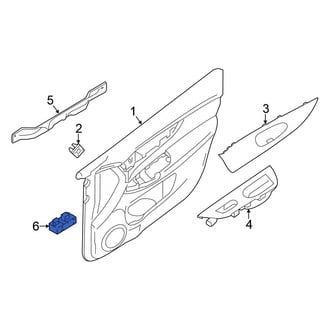 Nissan OE - Rear Door Window Switch