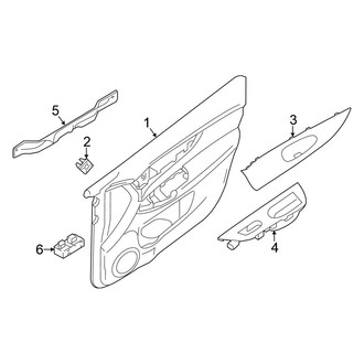 Nissan OE - Rear Door - Interior Trim