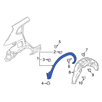 Nissan OE - Rear Right Wheel Arch Molding