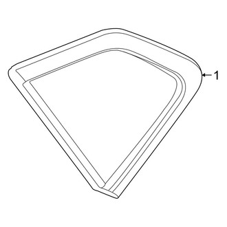 Nissan OE - Quarter Panel - Glass