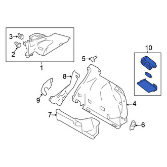Nissan OE - Rear Cargo Area Light