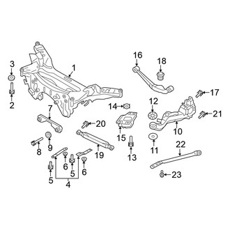 Nissan OE - Rear Suspension - Suspension Components (AWD)