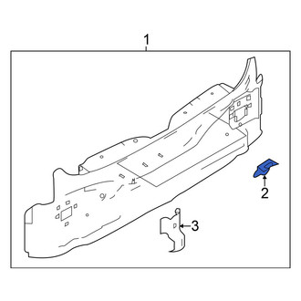 Nissan OE - Rear Body Panel Clip