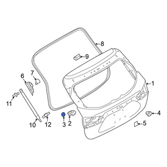 Nissan OE - Liftgate Seal