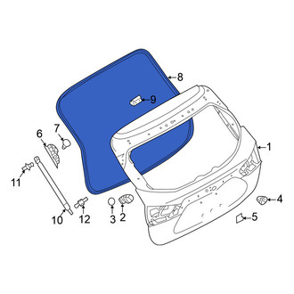 Nissan OE - Rear Hatch Seal