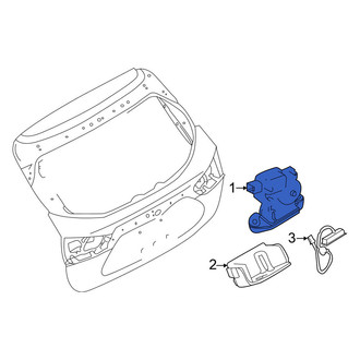 Nissan OE - Rear Liftgate Latch