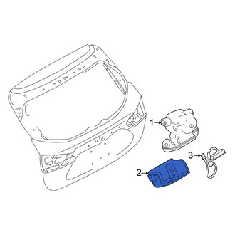 Nissan OE - Rear Liftgate Lock Striker Plate