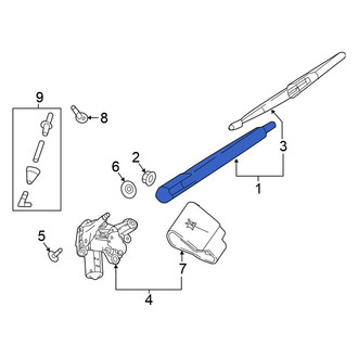 Nissan OE - Rear Wiper Arm