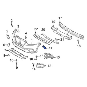 Nissan OE - Front Right Bumper Cover Bracket
