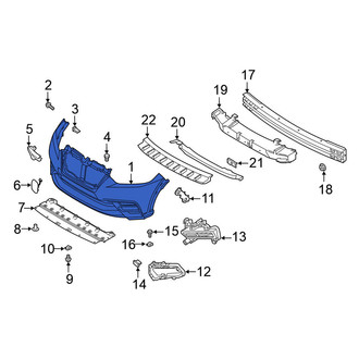 Nissan OE - Front Bumper Cover