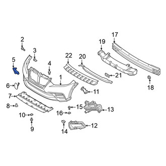 Nissan OE - Front Right Bumper Trim