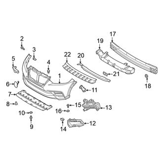 Nissan OE - Front Bumper & Grille - Bumper & Components