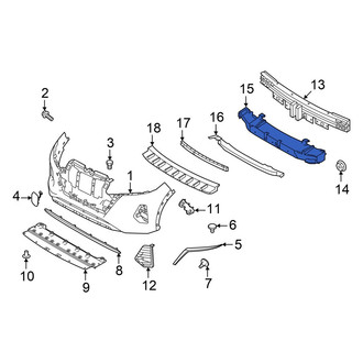 Nissan OE - Front Bumper Impact Absorber