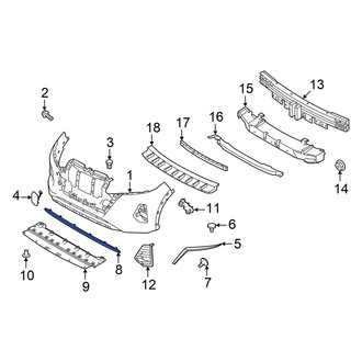 Nissan OE - Front Lower Bumper Trim
