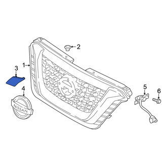 Nissan OE - Front Tow Eye Cap