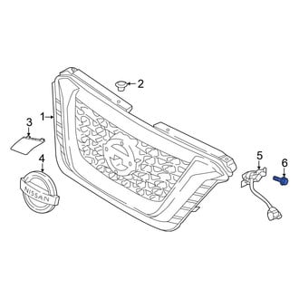Nissan OE - Park Assist Camera Screw