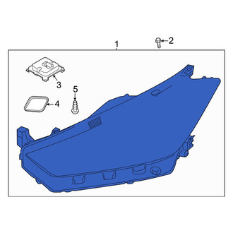 Nissan OE - Front Left Headlight Assembly