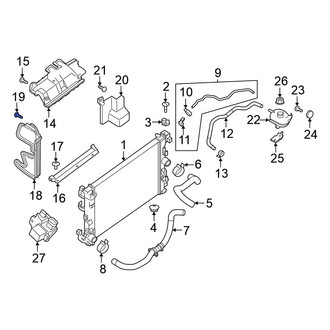 Nissan OE - Bumper Cover Retainer
